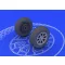 Eduard F6F wheels for Eduard műgyanta repülő kiegészítő