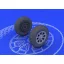 Eduard F6F wheels for Eduard műgyanta repülő kiegészítő