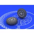Eduard F6F wheels for Eduard műgyanta repülő kiegészítő