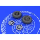 Eduard F6F wheels for Eduard műgyanta repülő kiegészítő