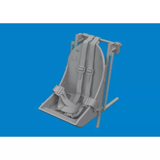  Eduard F4U-1A seat w/ integral belts PRINT műgyanta repülő kiegészítő