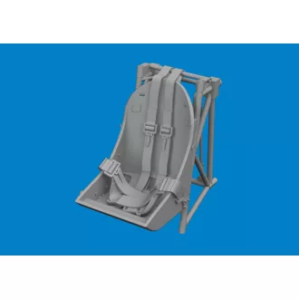   Eduard F4U-2 seat w/ integral belts PRINT műgyanta repülő kiegészítő