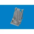 Eduard F4U-2 seat w/ integral belts PRINT műgyanta repülő kiegészítő