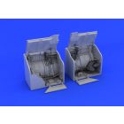 Eduard MiG-23 M/MF main wheel bay (TRUMPETER)