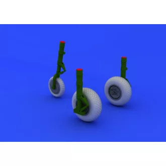   Eduard Me 262 wheels for Tamiya műgyanta repülő kiegészítő