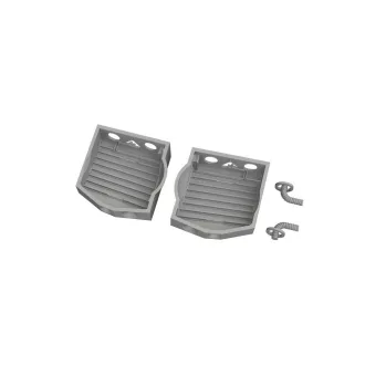   Eduard P-40 wheel bays PRINT EDUARD műgyanta repülő kiegészítő