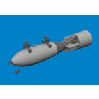 Eduard P-40 500lb GP British bomb PRINT (Eduard)