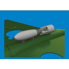 Eduard P-40 500lb GP British bomb PRINT (Eduard)