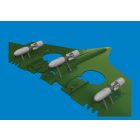 Eduard P-40 250lb MC British bombs PRINT (Eduard)
