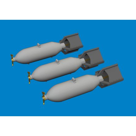 Eduard P-40 100lb M30 US bombs PRINT (Eduard)