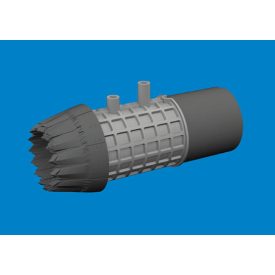 Eduard F-35B exhaust nozzle PRINT (Tamiya)