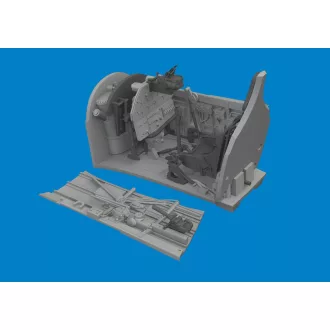   Eduard P-40E cockpit PRINT EDUARD műgyanta repülő kiegészítő