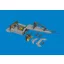 Eduard Fw 190A-3 cockpit PRINT EDUARD műgyanta repülő kiegészítő