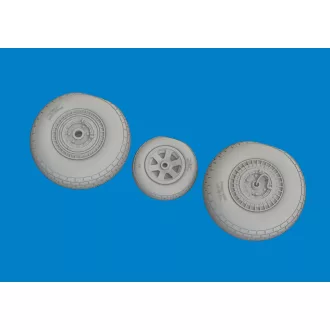 Eduard B-26G wheels ICM műgyanta repülő kiegészítő