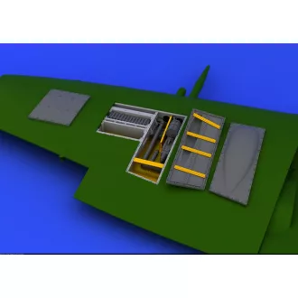   Eduard Spitfire Mk.IX gun bay for Eduard műgyanta repülő kiegészítő
