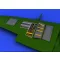 Eduard Spitfire Mk.IX gun bay for Eduard műgyanta repülő kiegészítő