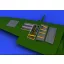Eduard Spitfire Mk.IX gun bay for Eduard műgyanta repülő kiegészítő