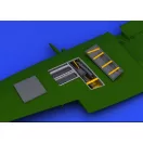 Eduard Spitfire Mk.IX gun bay for Eduard műgyanta repülő kiegészítő