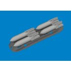 Eduard S-199 4xETC 50 rack w/ bombs PRINT (Eduard)