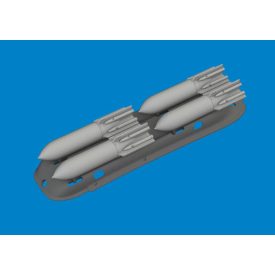 Eduard S-199 4xETC 50 rack w/ bombs PRINT (Eduard)