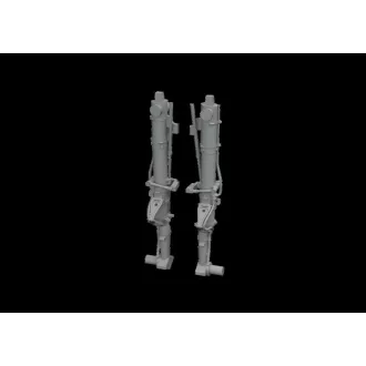   Eduard P-47D undercarriage legs PRINT for Miniart műgyanta repülő kiegészítő