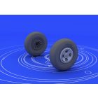 Eduard Spitfire wheels - 4 spoke (EDUARD)