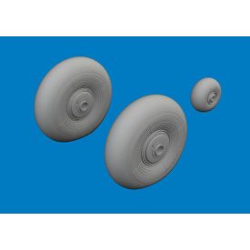 Eduard Beaufighter Mk. VI wheels (Revell)