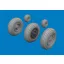 Eduard Harrier wheels for Uma Models műgyanta repülő kiegészítő