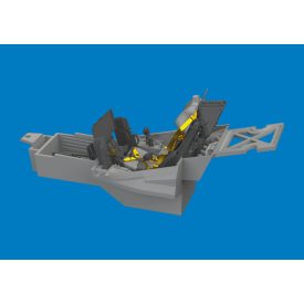 Eduard F-35C cockpit PRINT (Tamiya)