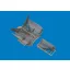 Eduard F-16C wheel bays & legs standard PRINT for Tamiya műgyanta repülő kiegészítő