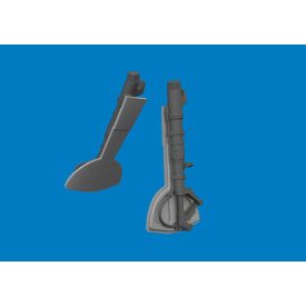 Eduard Bf 109G undercarriage legs PRINT (Eduard)