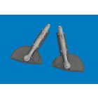 Eduard Spitfire Mk. I/II/ Va/ Vb undercarriage legs PRINT (Eduard)