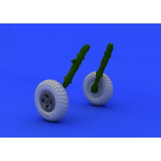   Eduard Spitfire wheels - 4 spoke for Eduard műgyanta repülő kiegészítő