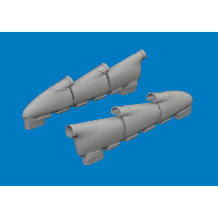 Eduard Hurricane Mk. I exhaust rounded PRINT (Arma Hobby)