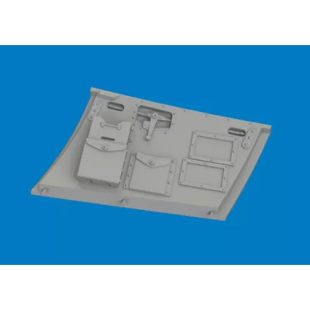Eduard Hurricane Mk. I cockpit door PRINT (Arma Hobby)