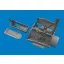 Eduard F-16C wheel bays & legs heavyweight PRINT for Tamiya műgyanta repülő kiegészítő