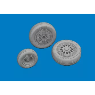   Eduard F-16I SUFA wheels for Great Wall Hobby műgyanta repülő kiegészítő