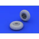 Eduard Spitfire wheels - 4 spoke for Eduard műgyanta repülő kiegészítő