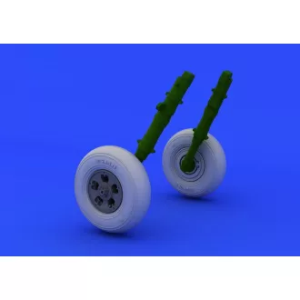   Eduard Spitfire wheels - 5 spoke for Eduard műgyanta repülő kiegészítő