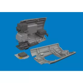 Eduard P-40K radio compartment PRINT (Eduard)