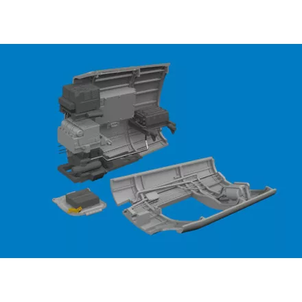 Eduard P-40K radio compartment PRINT (Eduard)