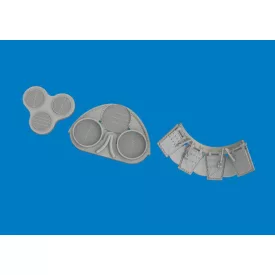 Eduard P-40K radiators upgrade set PRINT (Eduard)