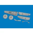 Eduard P-40K tail wheel bay PRINT (Eduard)