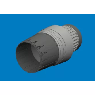   Eduard F-16I SUFA exhaust nozzle PRINT for Great Wall Hobby műgyanta repülő kiegészítő