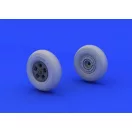 Eduard Spitfire wheels - 5 spoke for Eduard műgyanta repülő kiegészítő