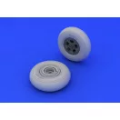 Eduard Spitfire wheels - 5 spoke for Eduard műgyanta repülő kiegészítő