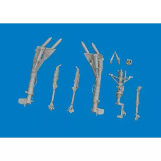 Eduard F-35A undercarriage legs PRINT (Tamiya)
