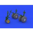 Eduard B-29 wheels (REVELL)