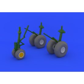 Eduard B-29 wheels (REVELL)