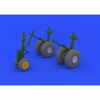   Eduard B-29 wheels for Revell műgyanta repülő kiegészítő